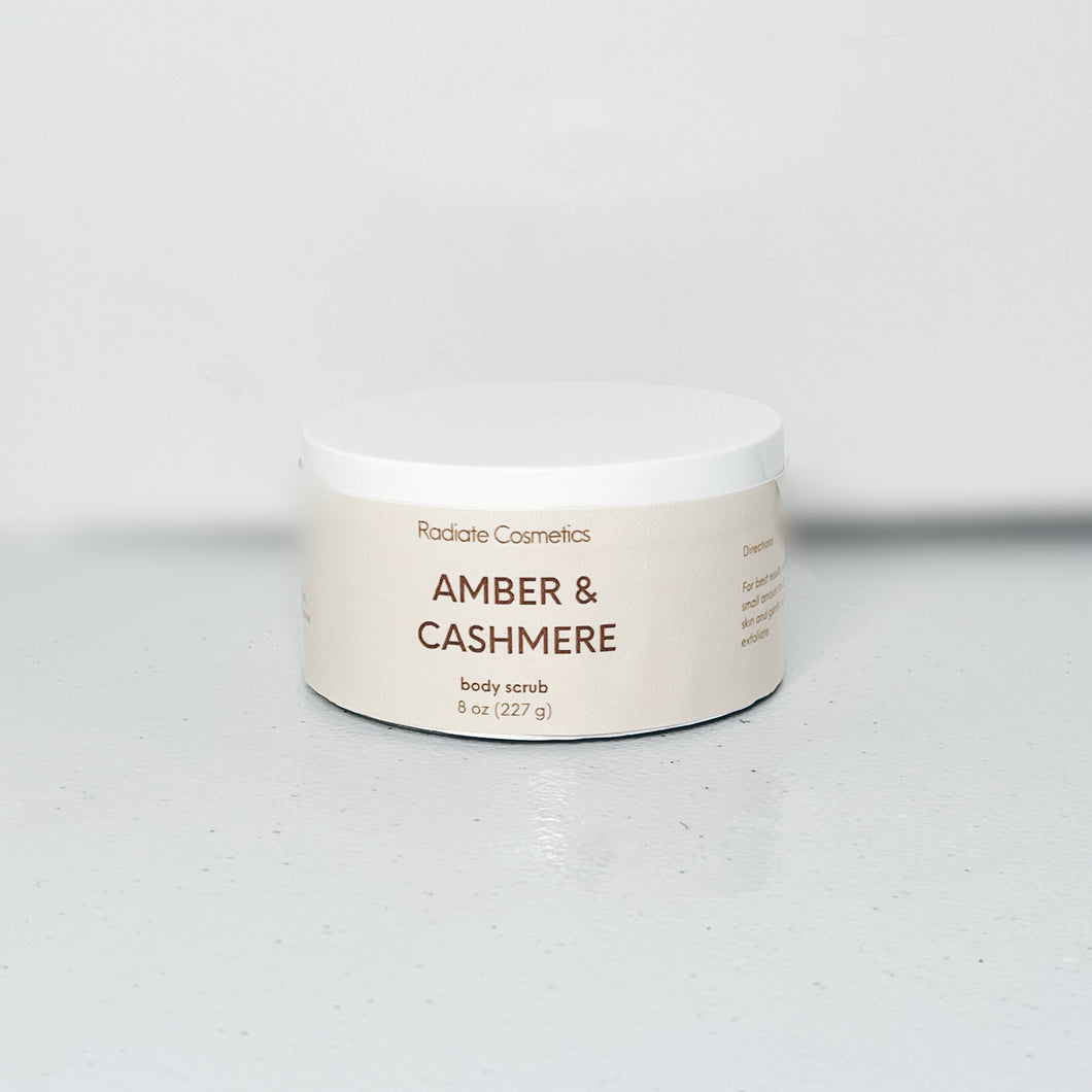 Amber & Cashmere Body Scrub