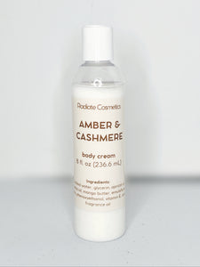 Amber & Cashmere Body Cream